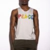 Camiseta de tirantes Gris "Peace"